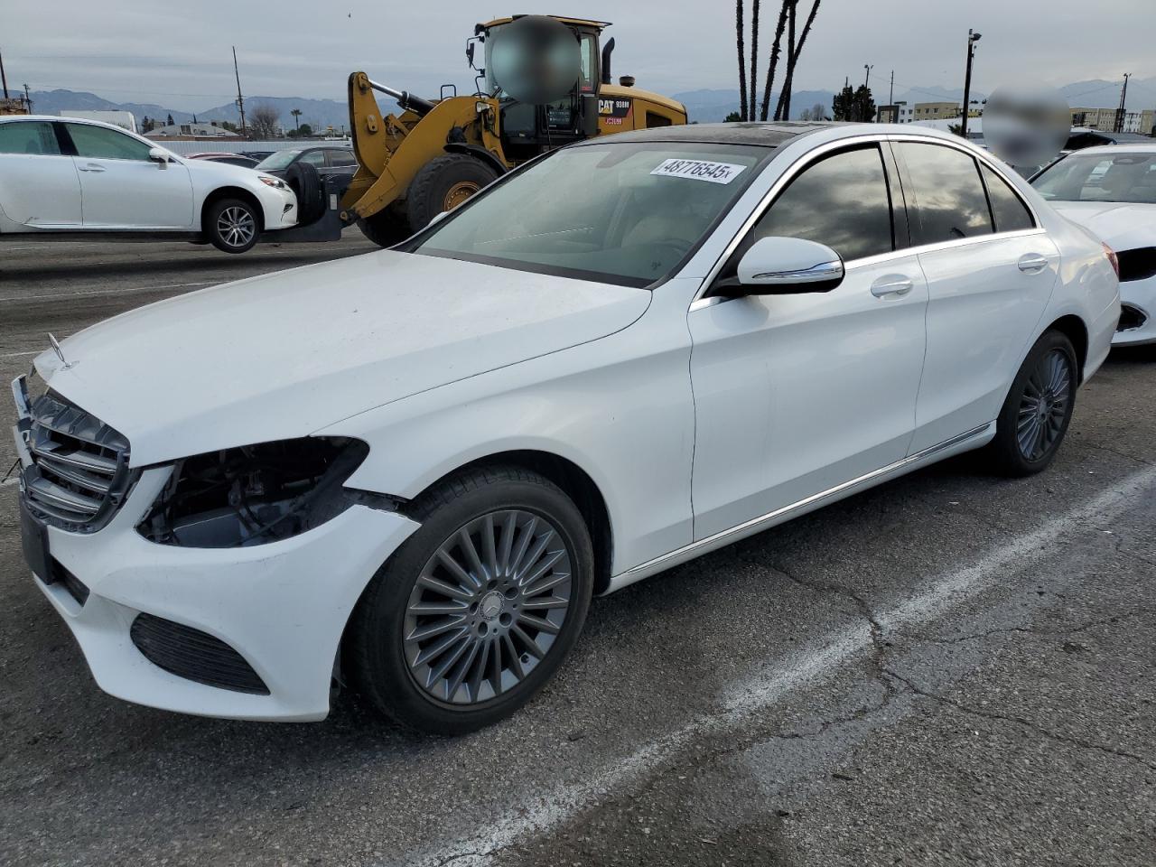 2015 Mercedes-Benz C 300 4Matic for Sale in Van Nuys, CA - Front End