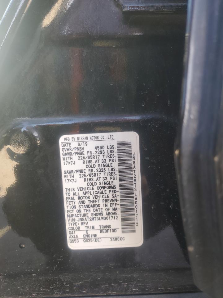 JN8AT2MT3LW001712 NISSAN ROGUE 2020