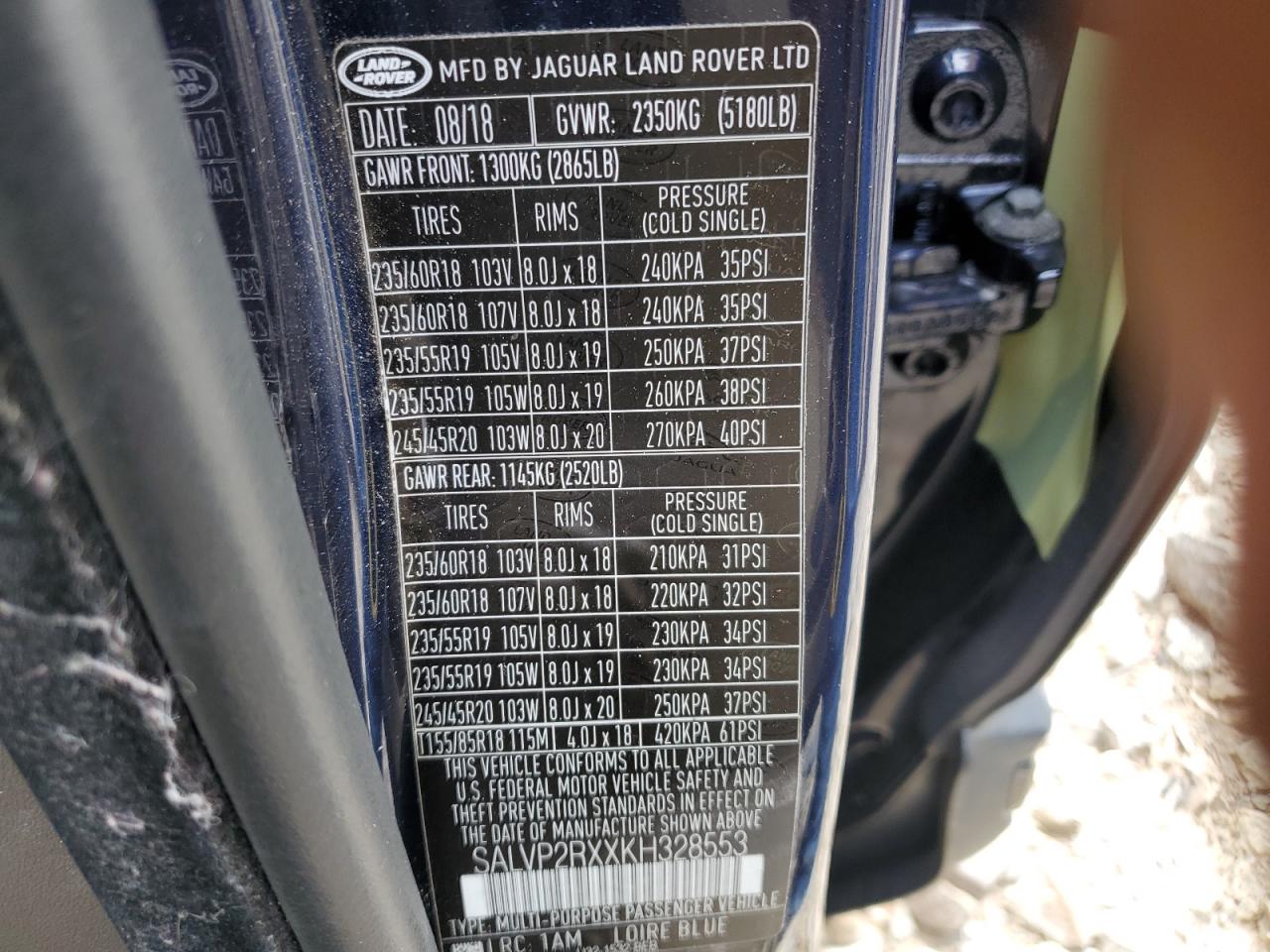 2019 Land Rover Range Rover - Image 13