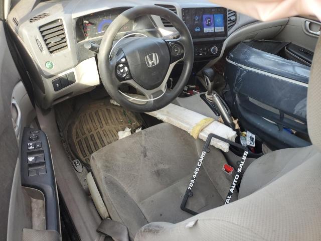 Sedans HONDA CIVIC 2012 Black