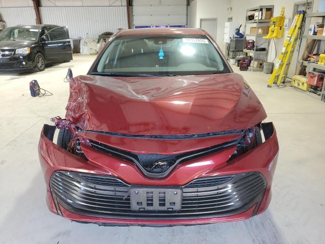  TOYOTA CAMRY 2018 Burgundy