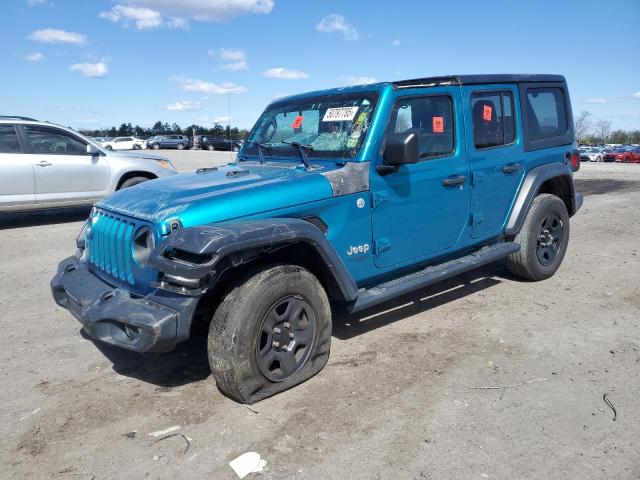  JEEP WRANGLER 2020 Синий
