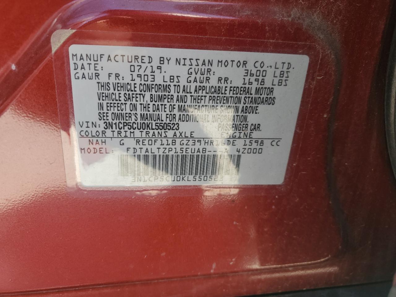 2019 Nissan Kicks - Image 14