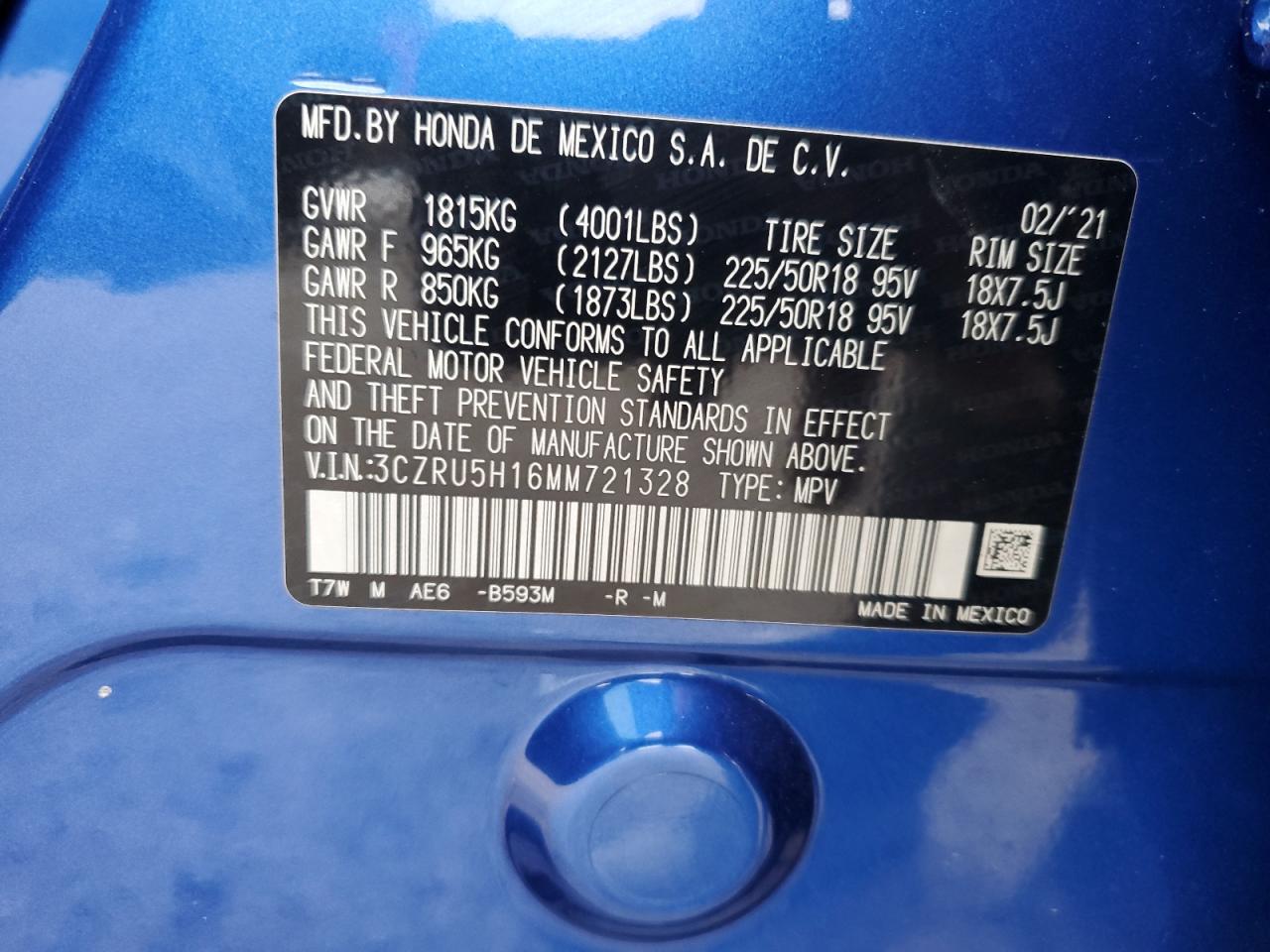 2021 Honda HR-V - Image 13