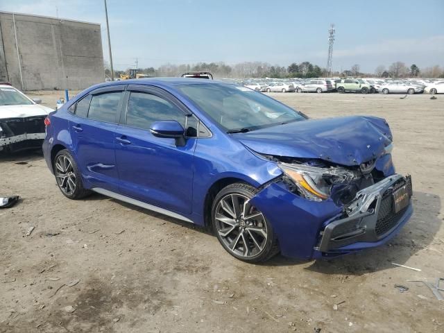  TOYOTA COROLLA 2021 Синий