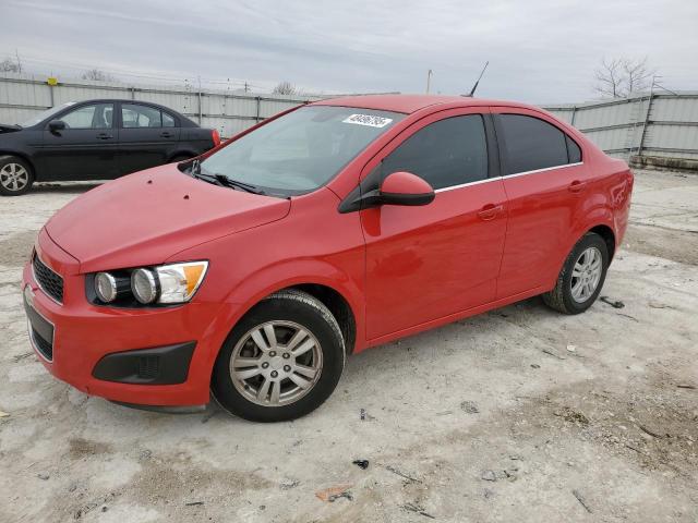  CHEVROLET SONIC 2013 Red