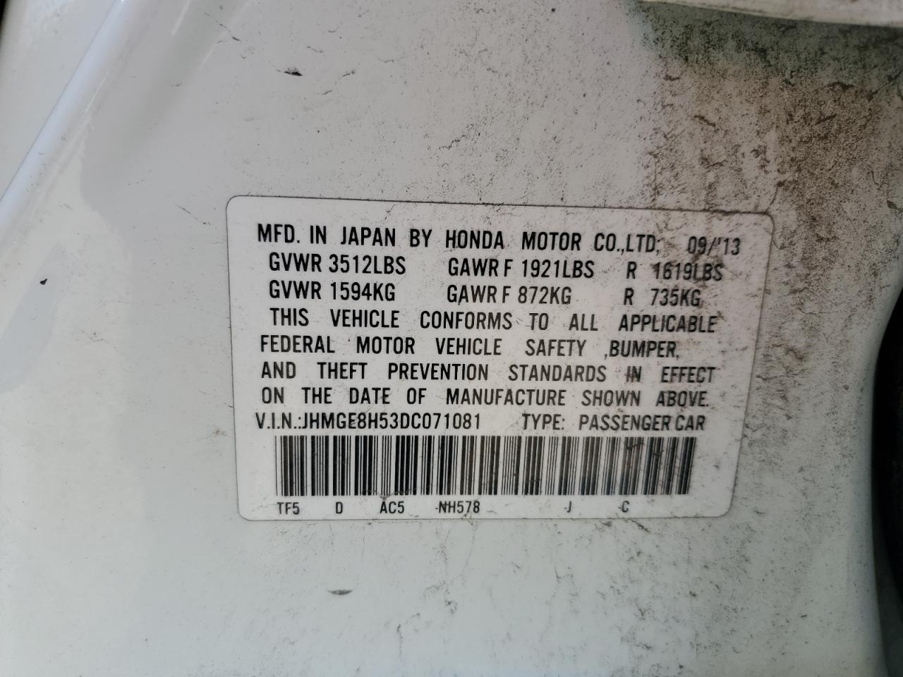 2013 Honda Fit - Image 14