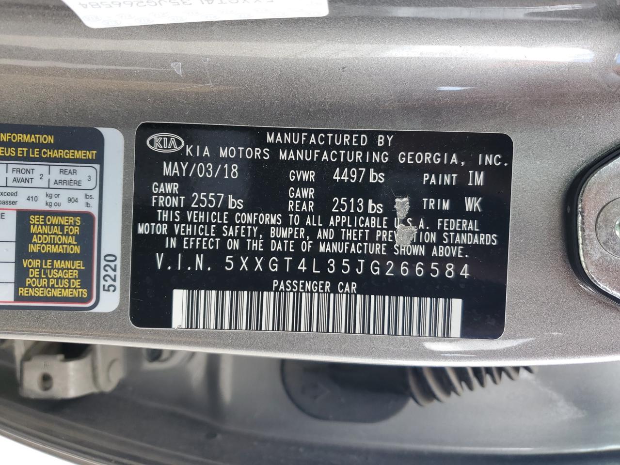 2018 Kia Optima - Image 12