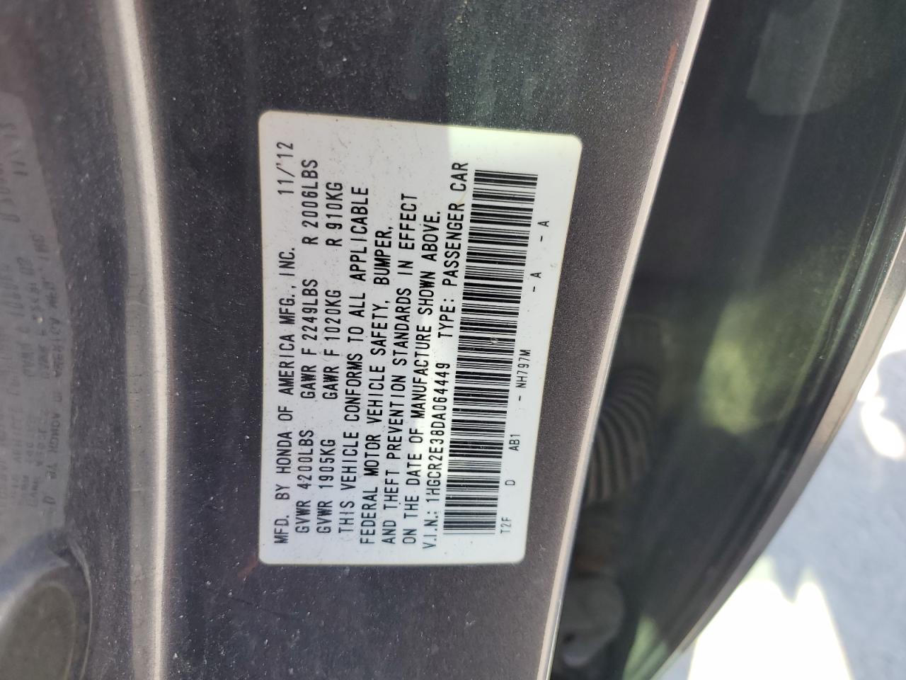 2013 Honda Accord - Image 12
