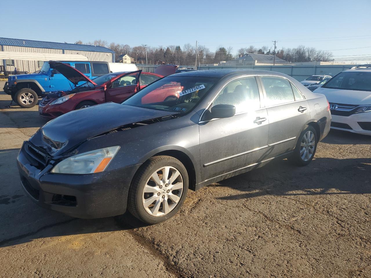 2007 Honda Accord Ex de vânzare în Pennsburg, PA - Front End