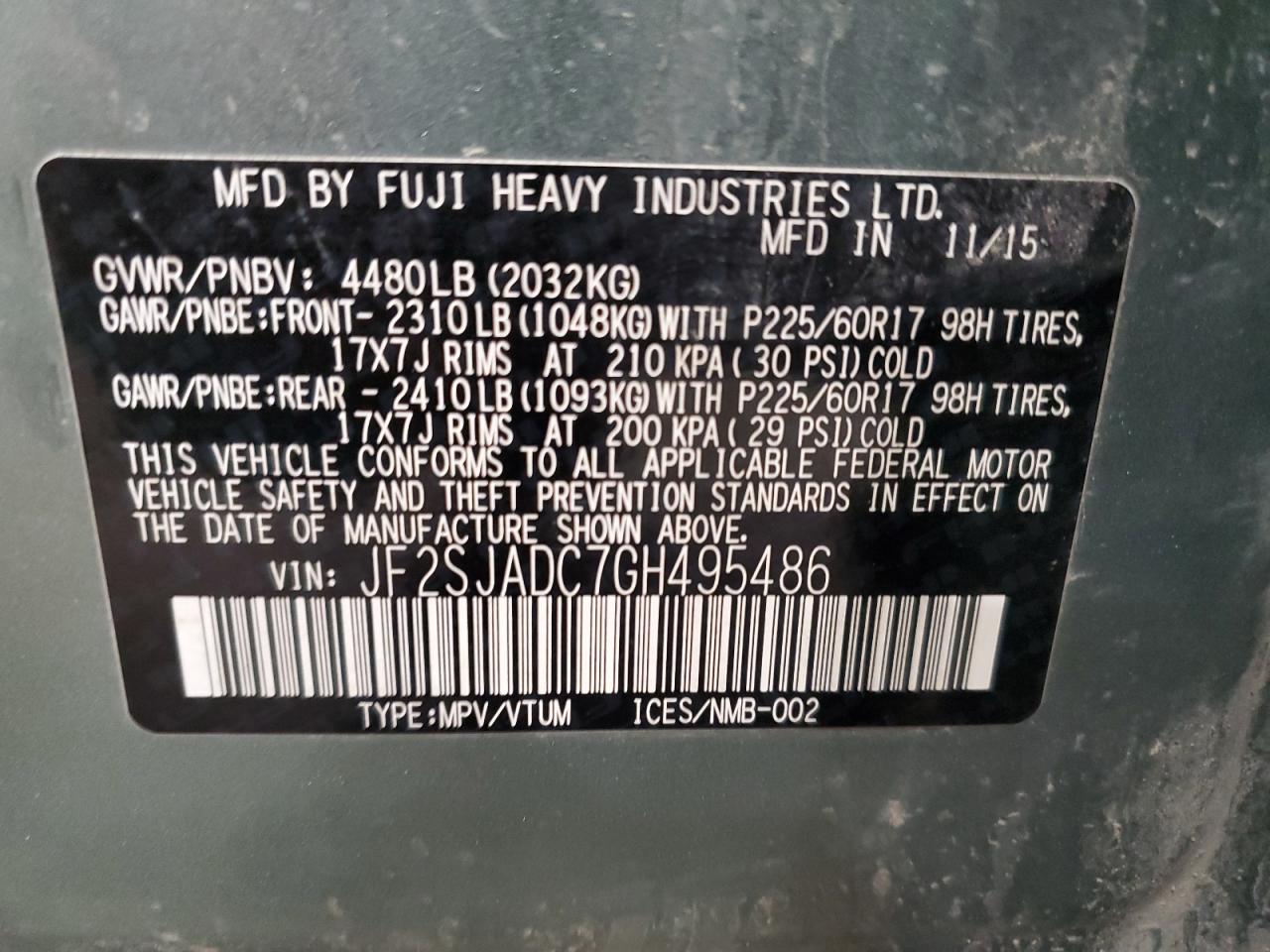 2016 Subaru Forester - Image 14