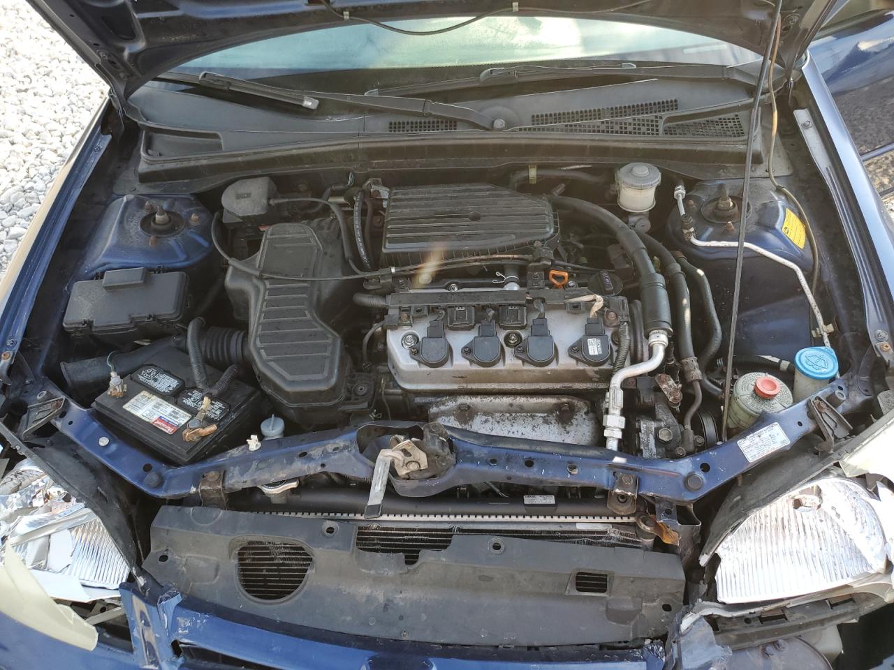 2003 Honda Civic Lx VIN: 1HGES16553L023044 Lot: 50817205