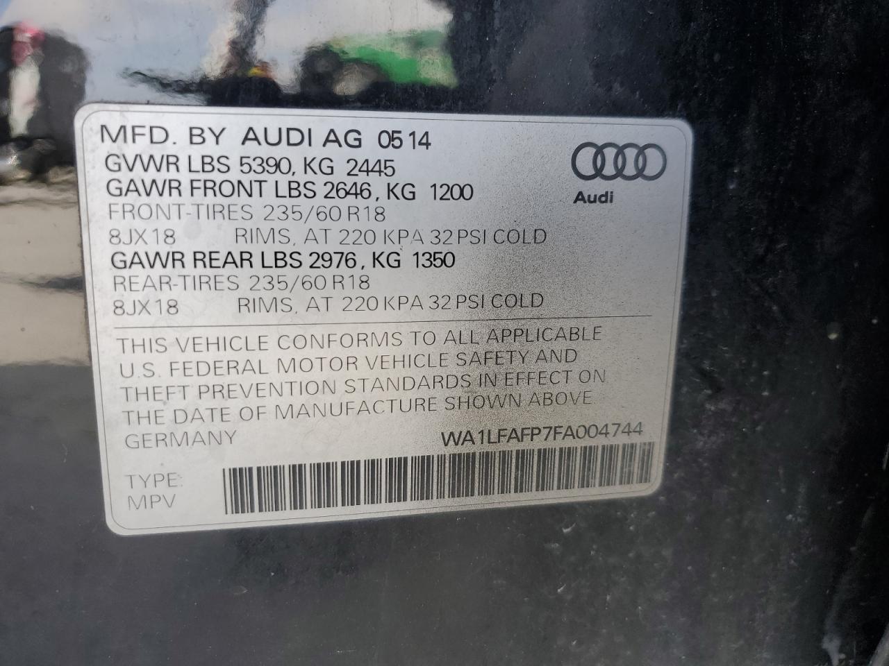 2015 Audi Q5 - Image 13