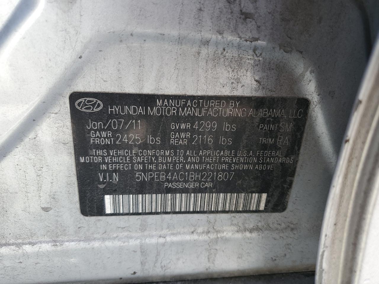 2011 Hyundai Sonata - Image 12
