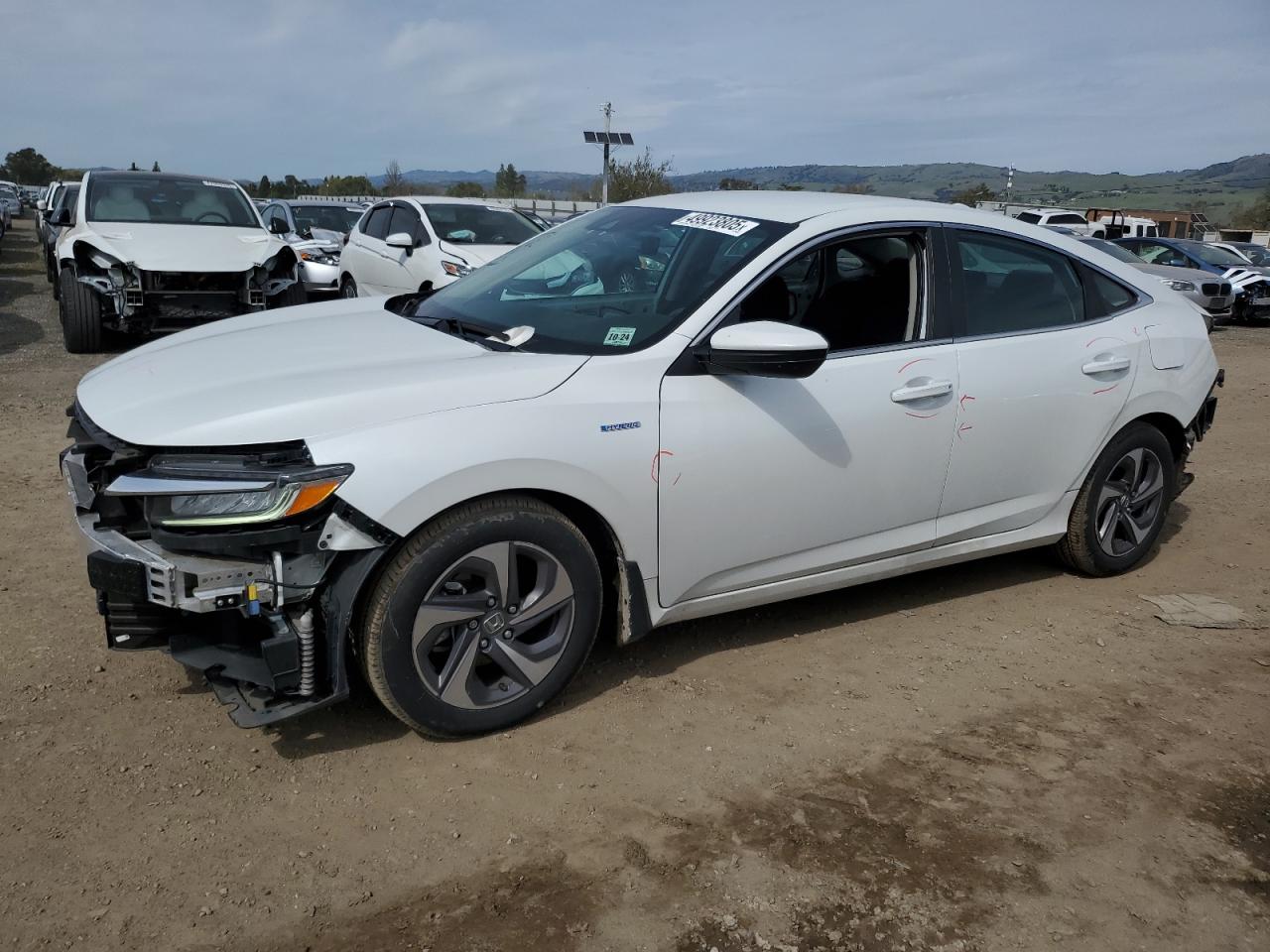 2020 Honda Insight Ex de vânzare în San Martin, CA - All Over