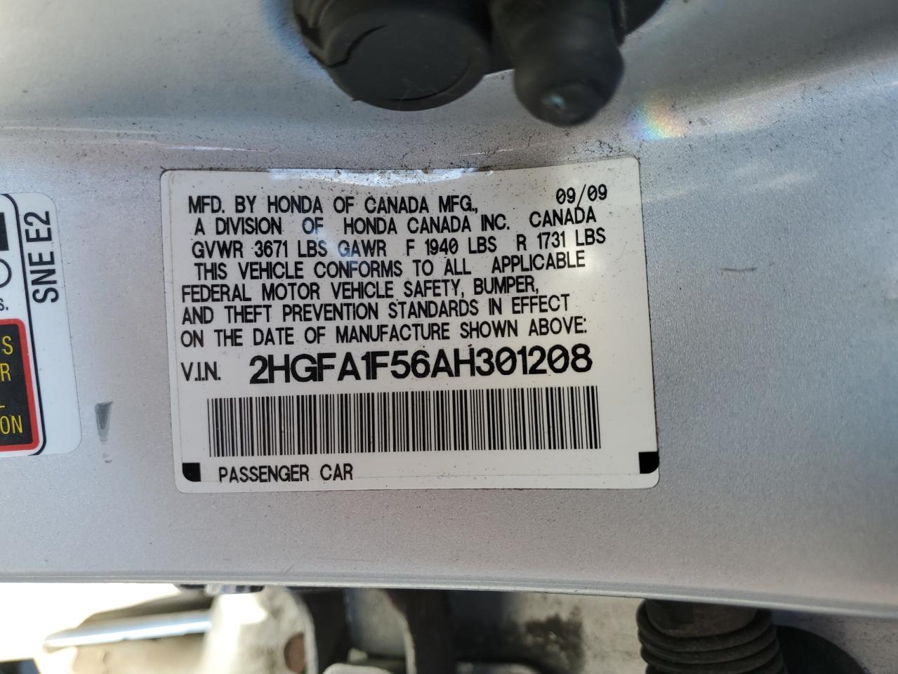 2010 Honda Civic - Image 12