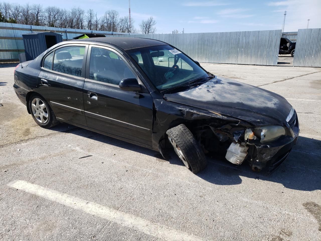 2004 Hyundai Elantra Gls VIN: KMHDN46DX4U901455 Lot: 49968395