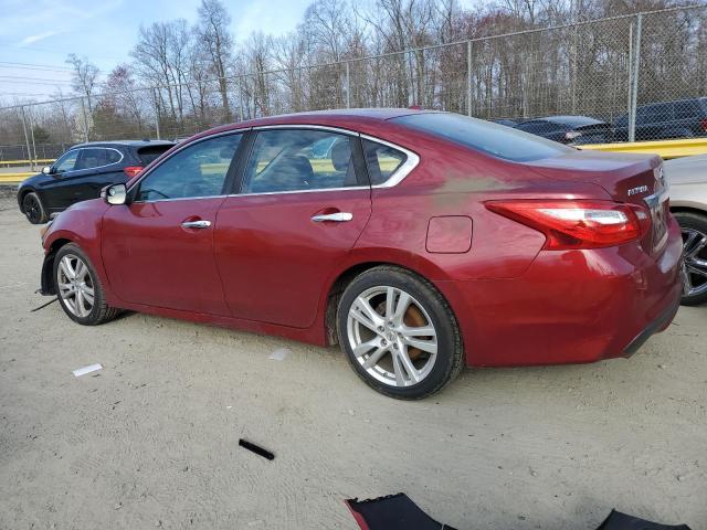 Sedans NISSAN ALTIMA 2016 Czerwony