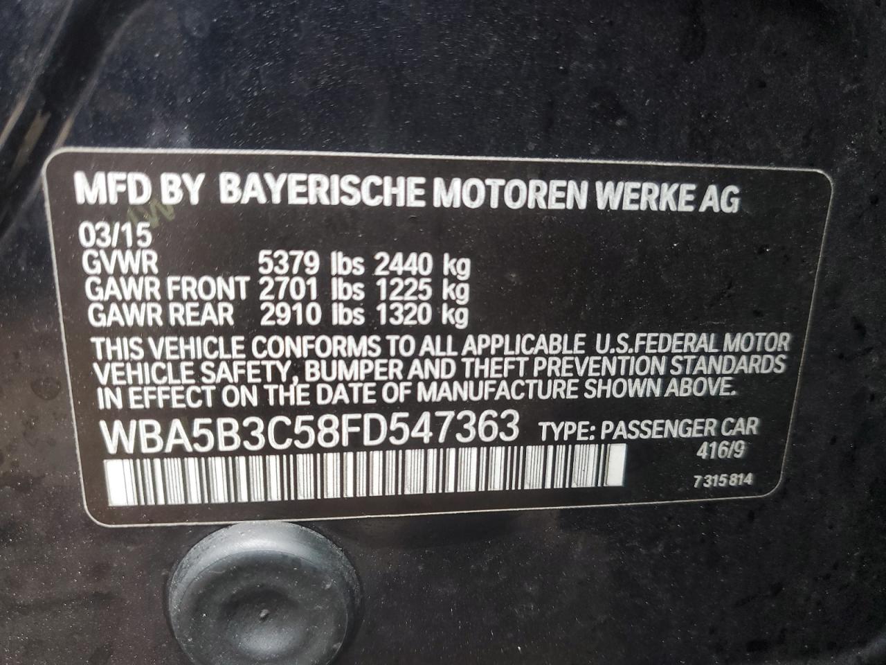 2015 BMW 5er - Image 12