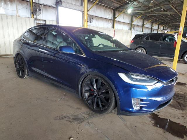  TESLA MODEL X 2017 Синій