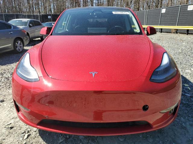  TESLA MODEL Y 2023 Червоний