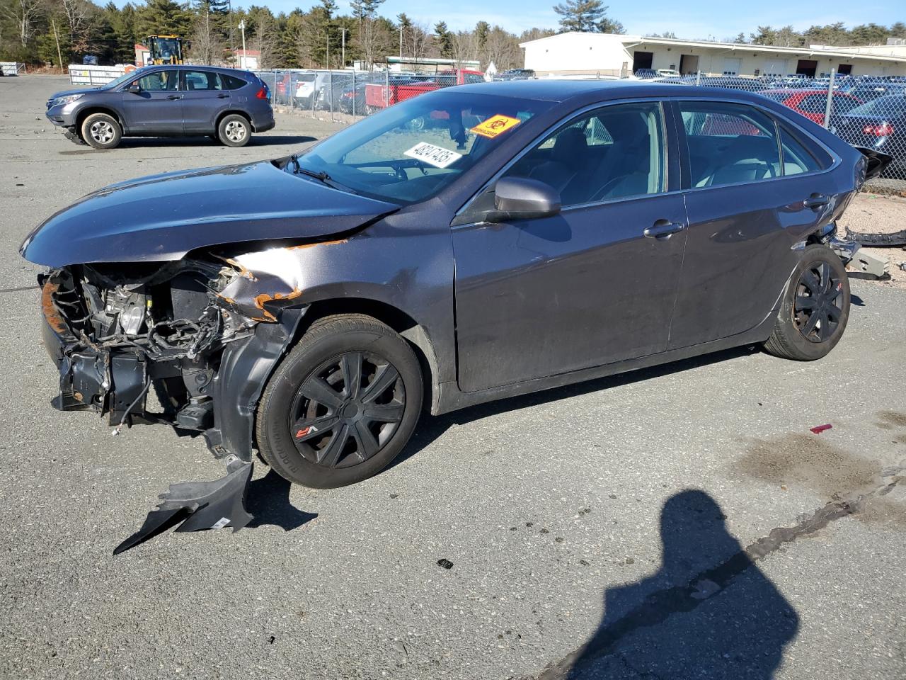 2015 Toyota Camry Le en Venta en Exeter, RI - Rear End