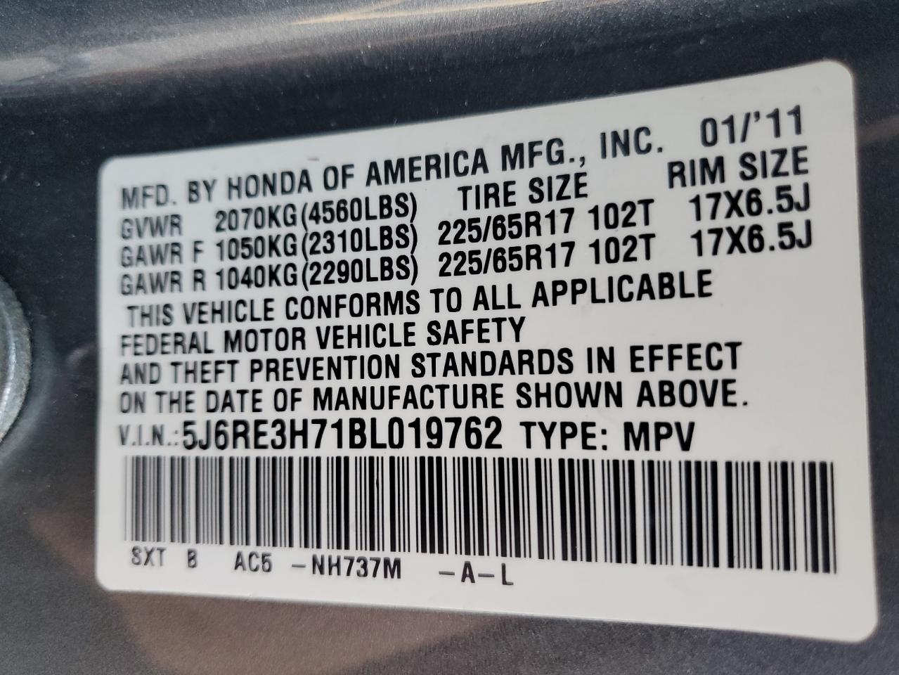 2011 Honda CR-V - Image 12