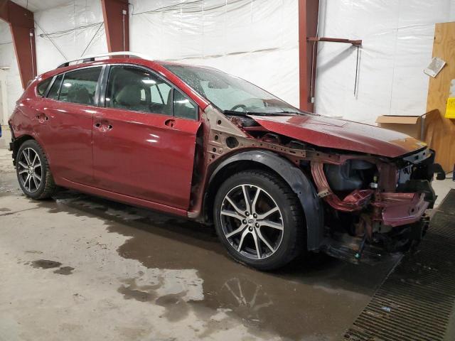  SUBARU IMPREZA 2017 Бордовый