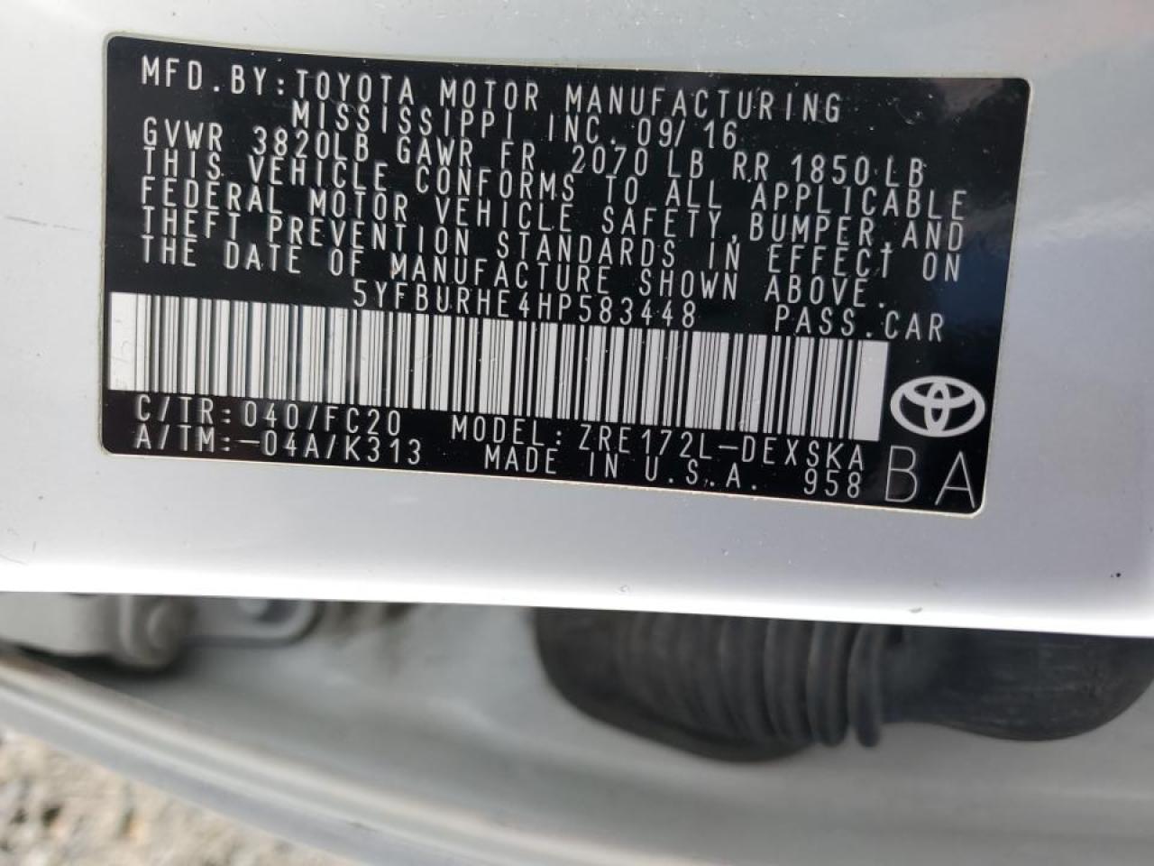 2017 Toyota Corolla - Image 15