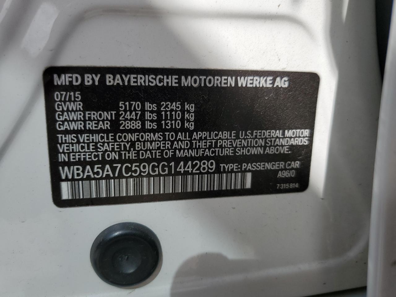 2016 BMW 5er - Image 12