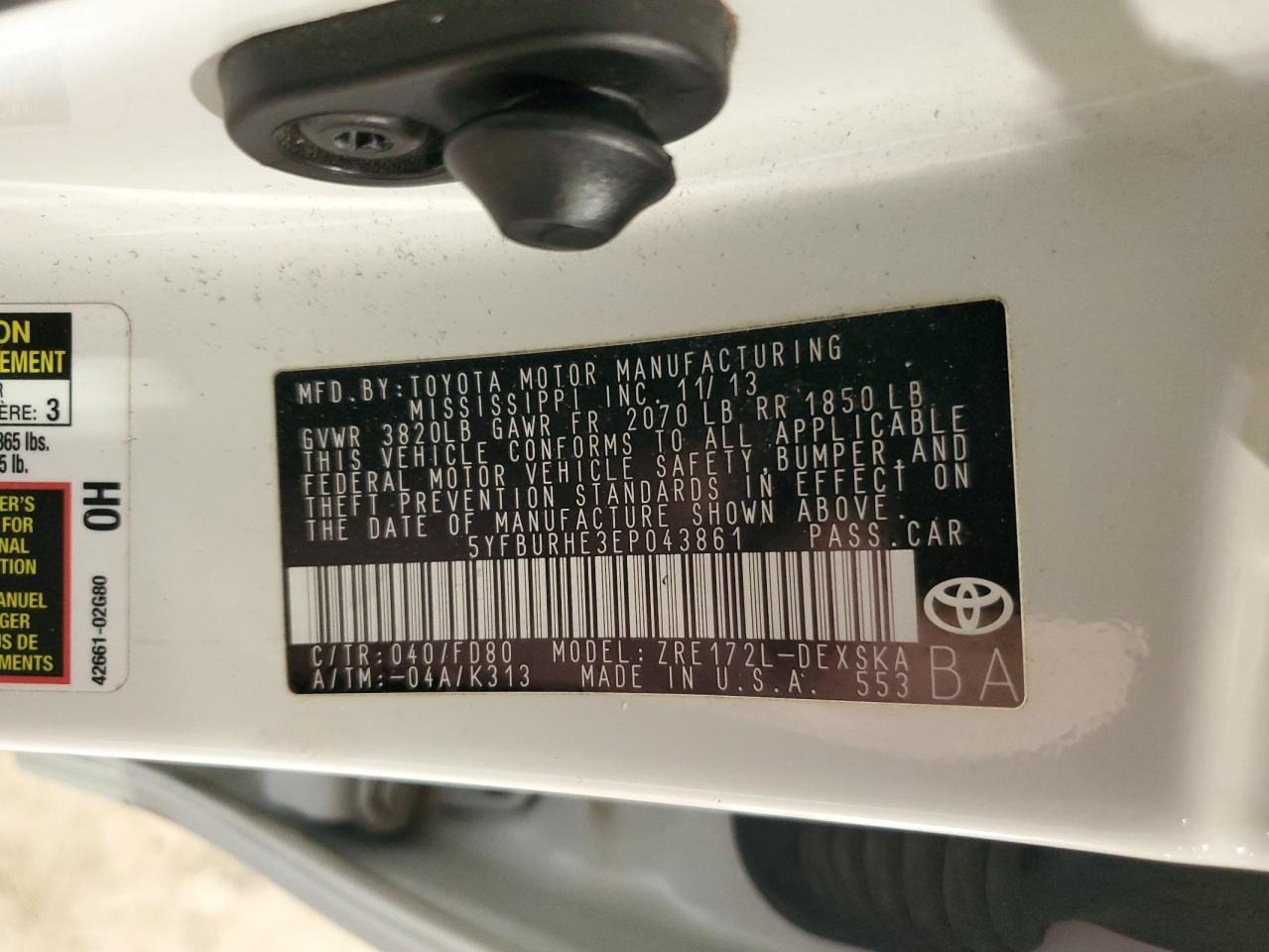 2014 Toyota Corolla - Image 12