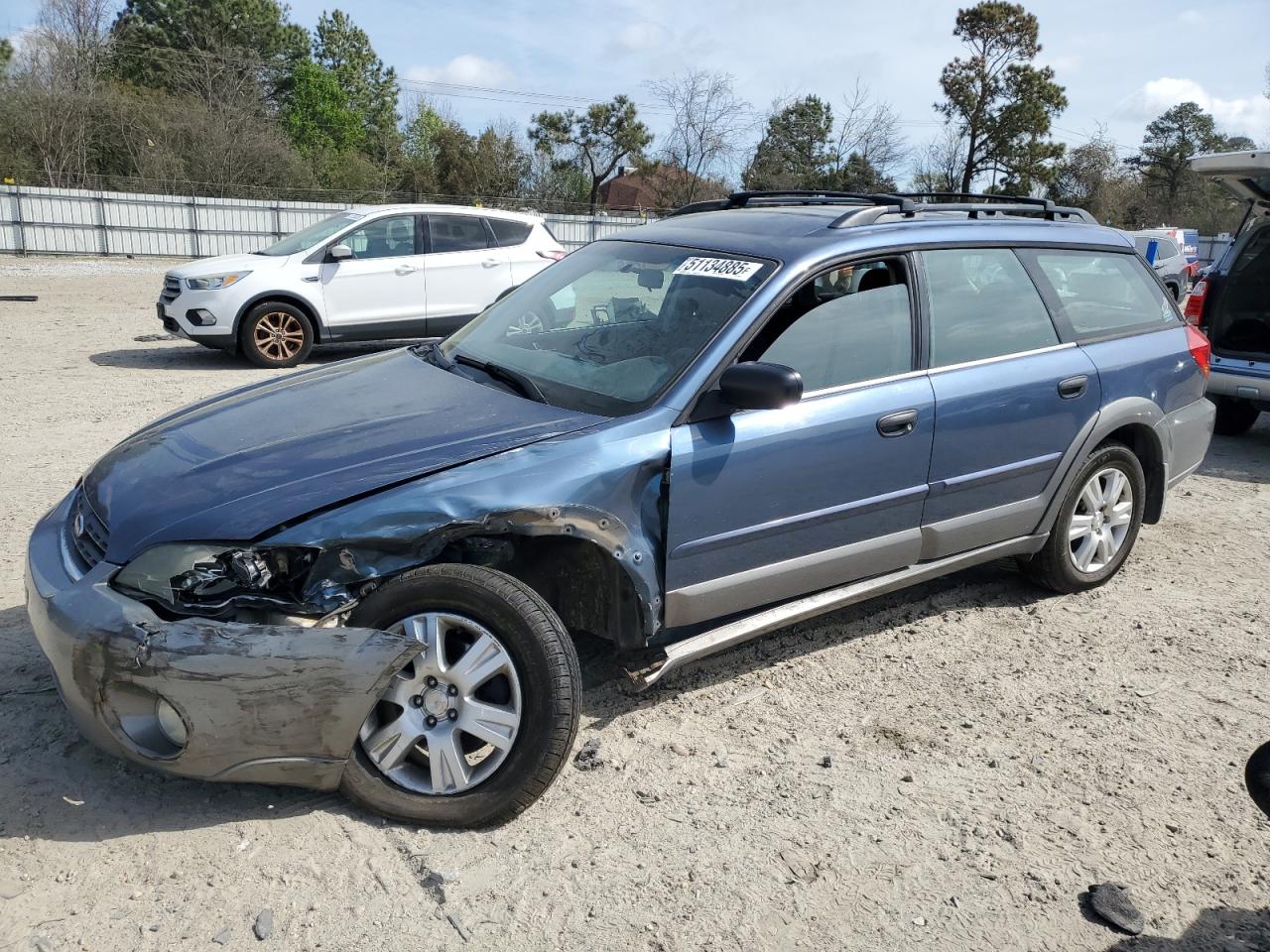 2005 Subaru Legacy Outback 2.5I en Venta en Hampton, VA - Front End