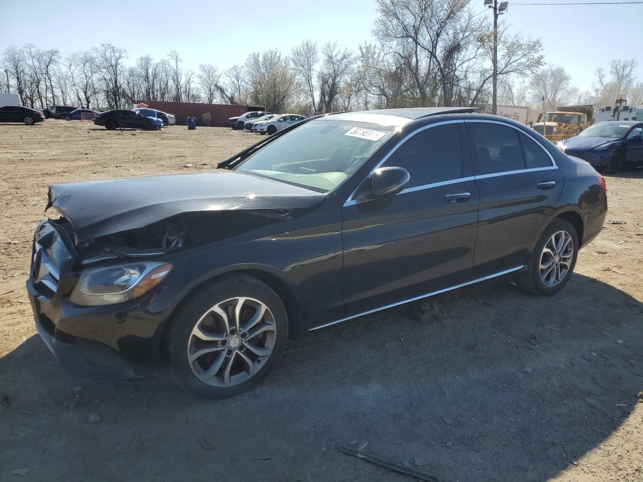 2016 Mercedes-Benz C 300 4Matic за продажба в Baltimore, MD - Front End