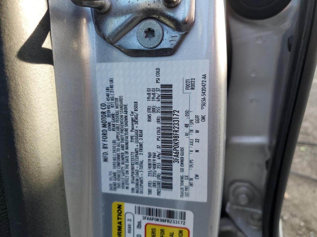 2015 Ford Fusion - Image 14