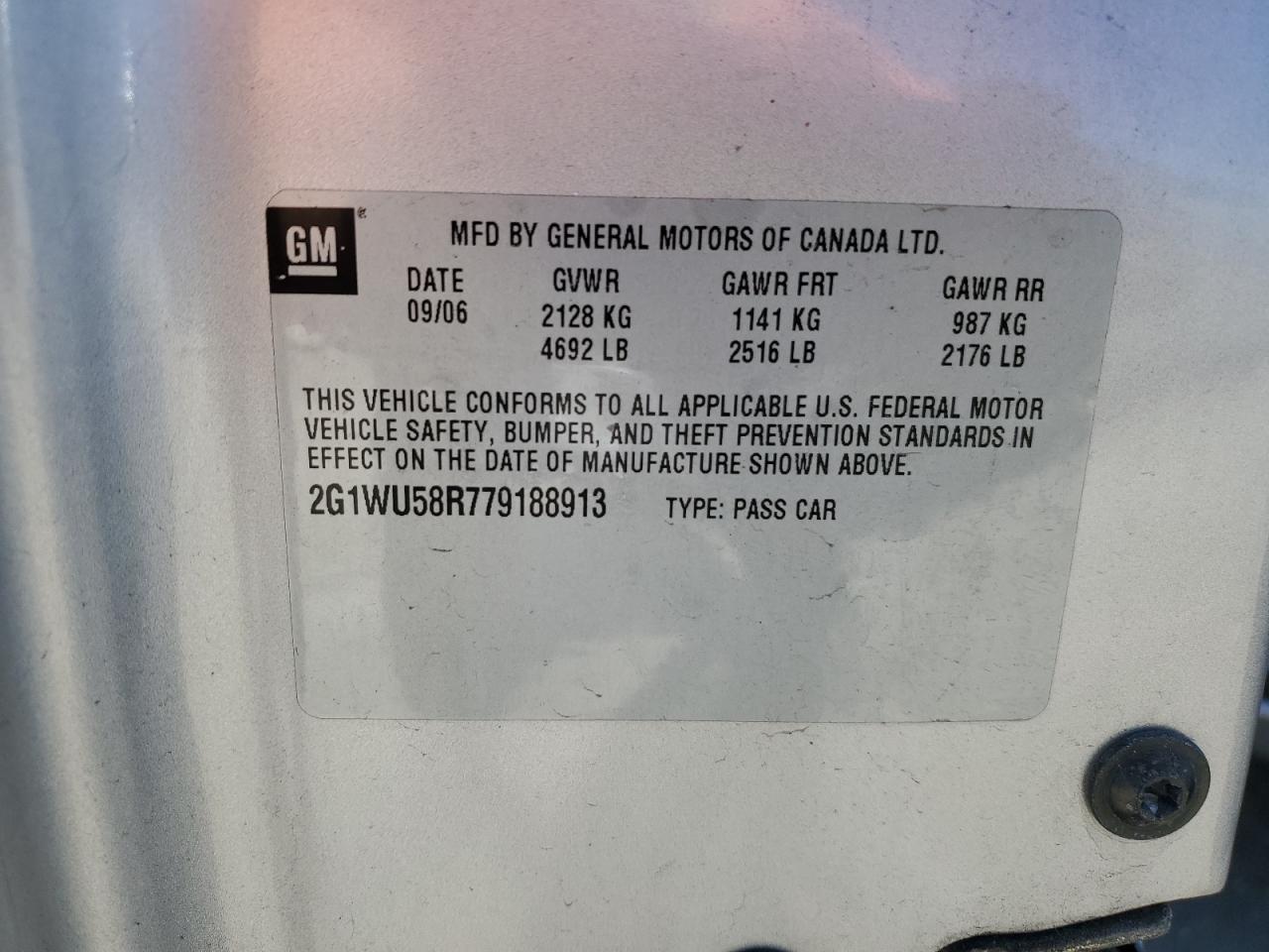2007 Chevrolet Impala - Image 12