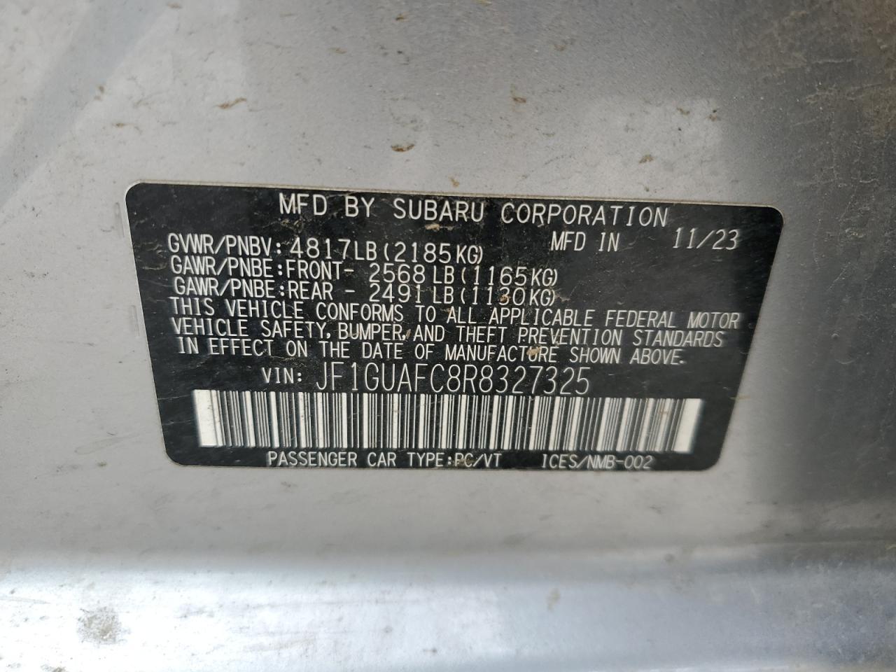 2024 Subaru Impreza - Image 13