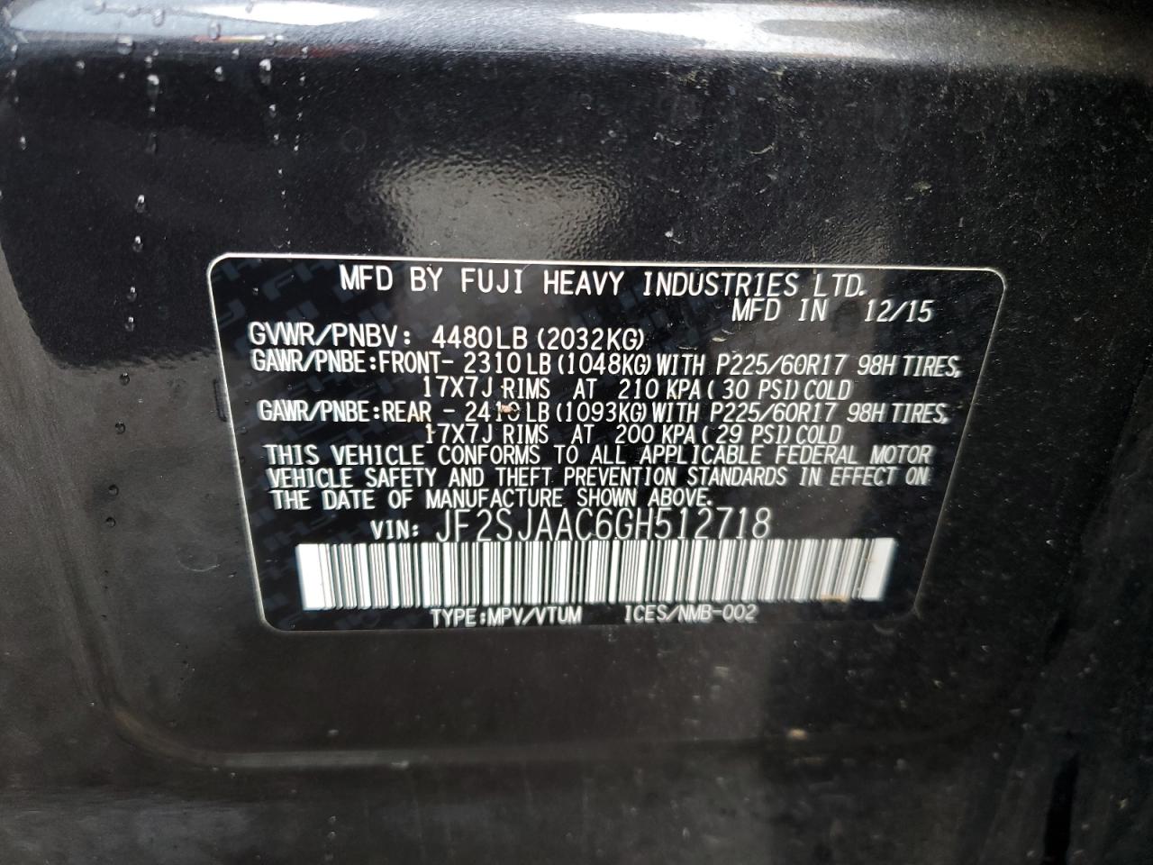 2016 Subaru Forester - Image 13