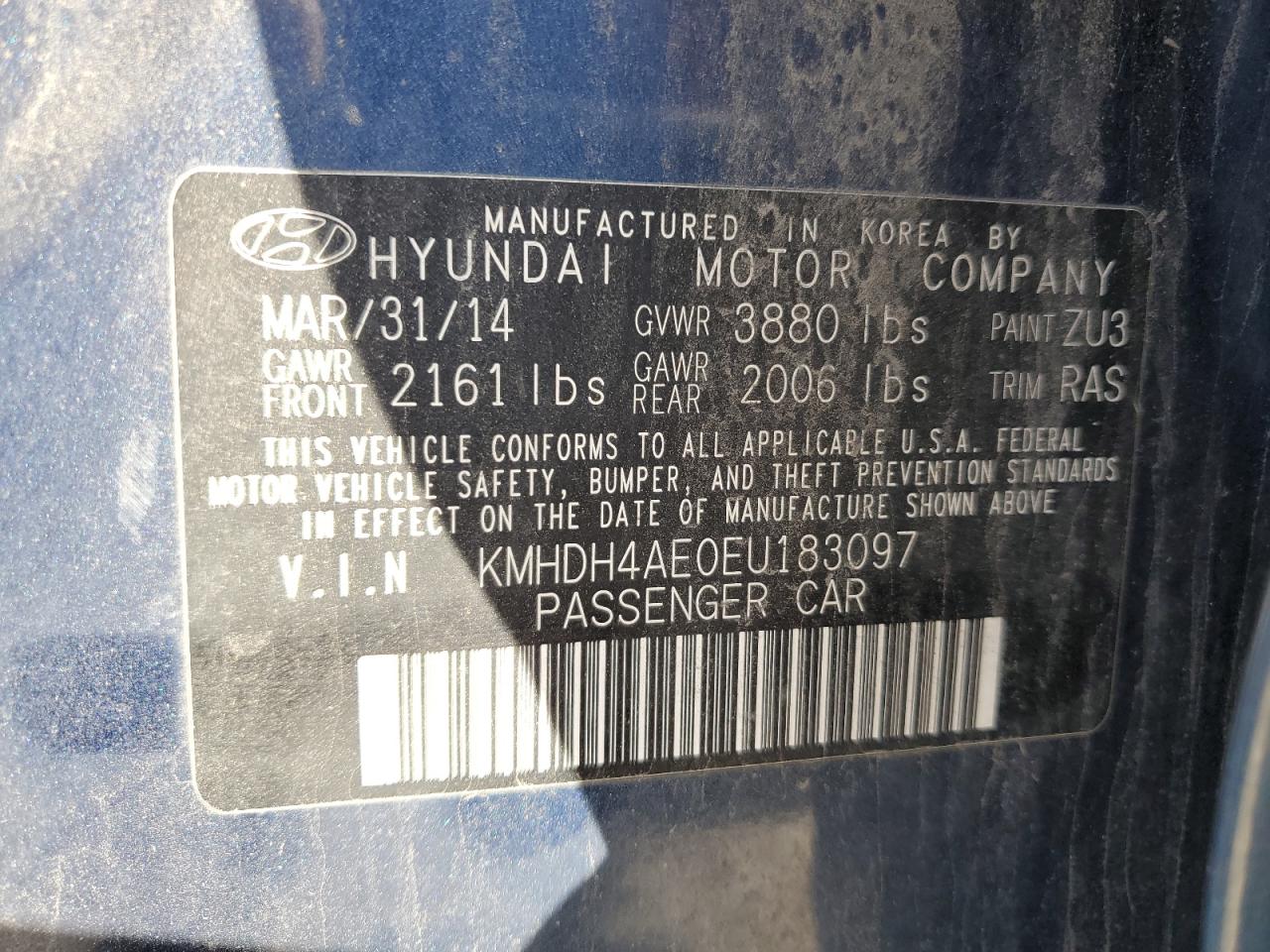 2014 Hyundai Elantra - Image 13