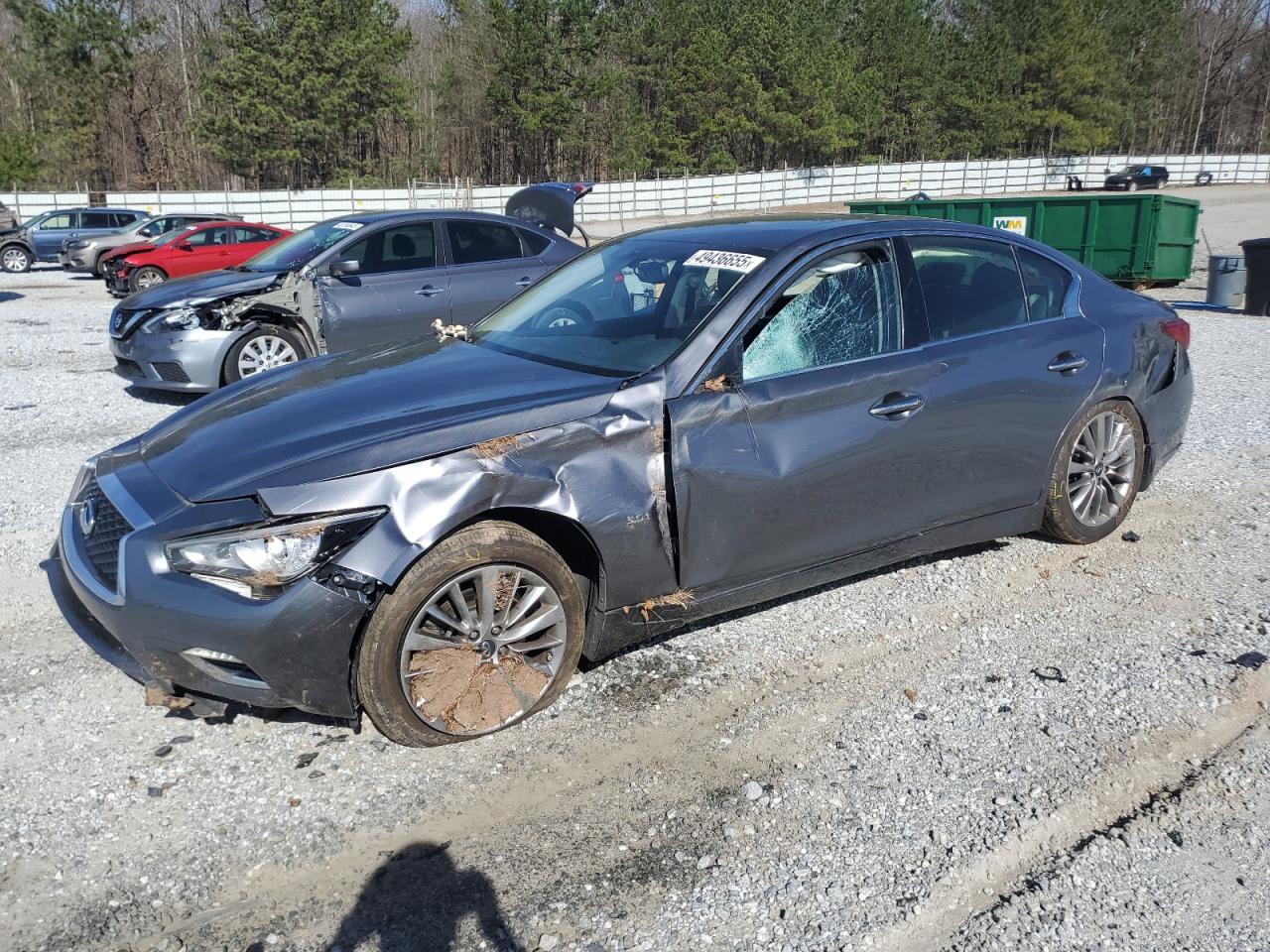 2019 Infiniti Q50 Luxe for Sale in Gainesville, GA - Rollover
