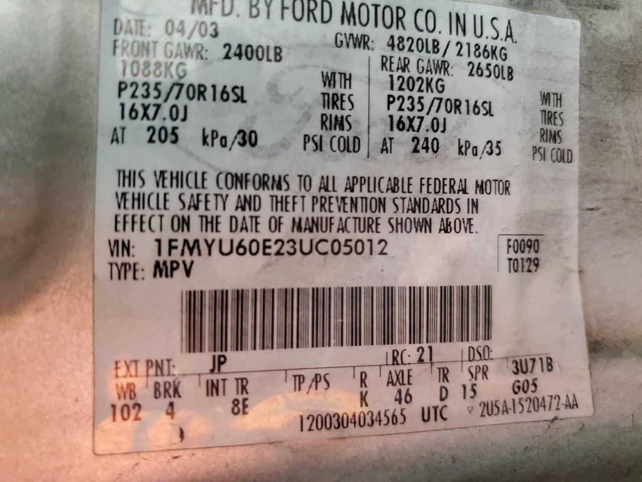 2003 Ford Explorer - Image 12