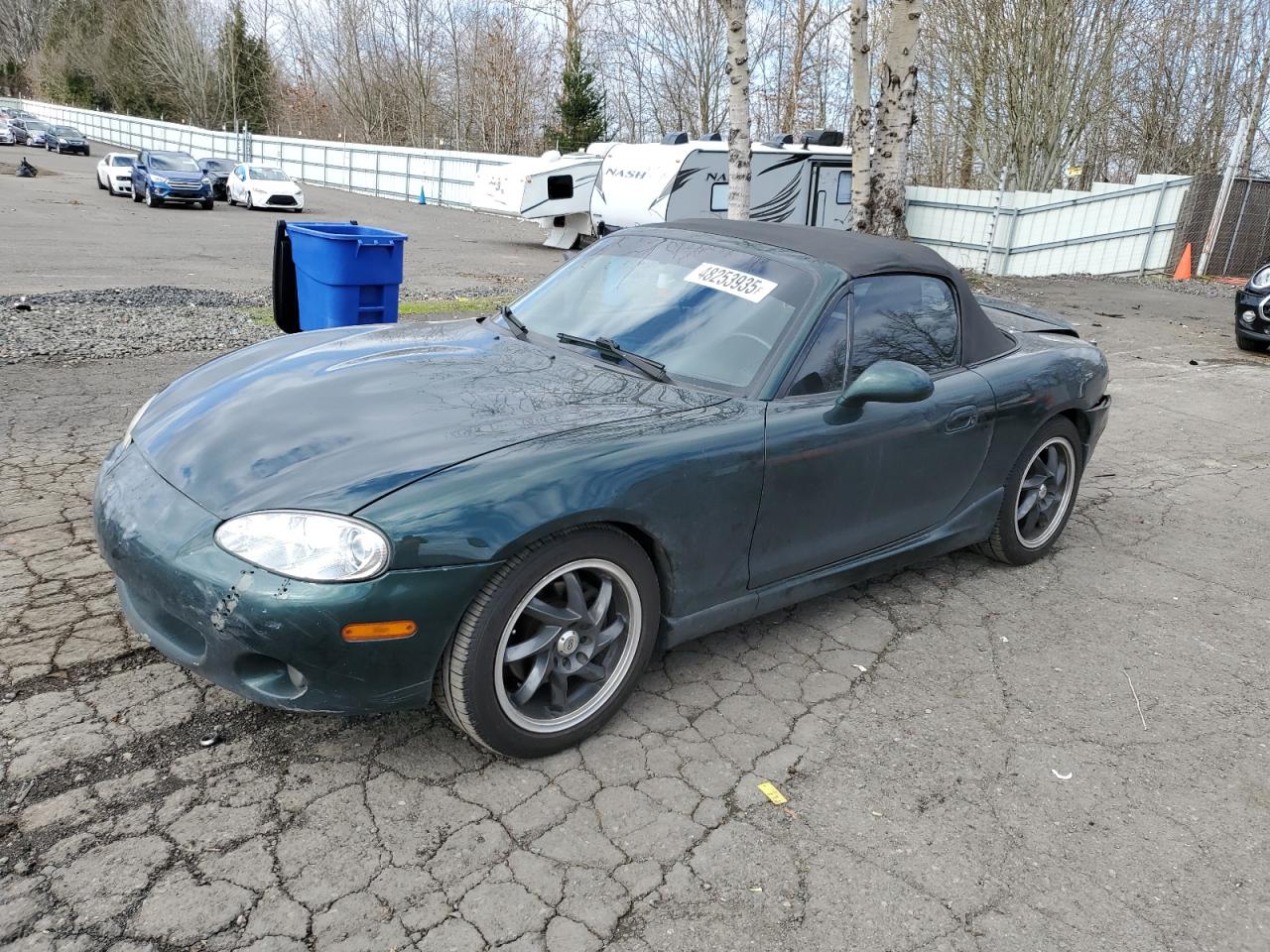 2002 Mazda Mx-5 Miata Base en Venta en Portland, OR - Rear End