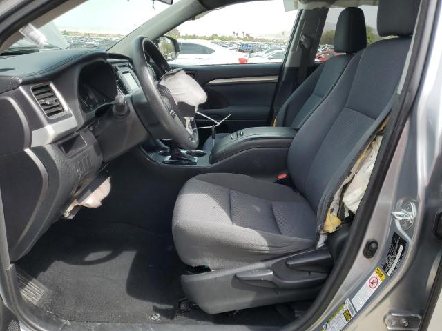  TOYOTA HIGHLANDER 2015 Srebrny