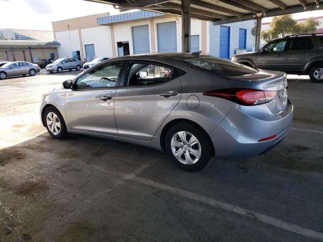  HYUNDAI ELANTRA 2016 Srebrny