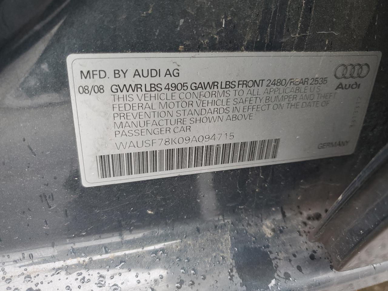 2009 Audi A4 - Image 12