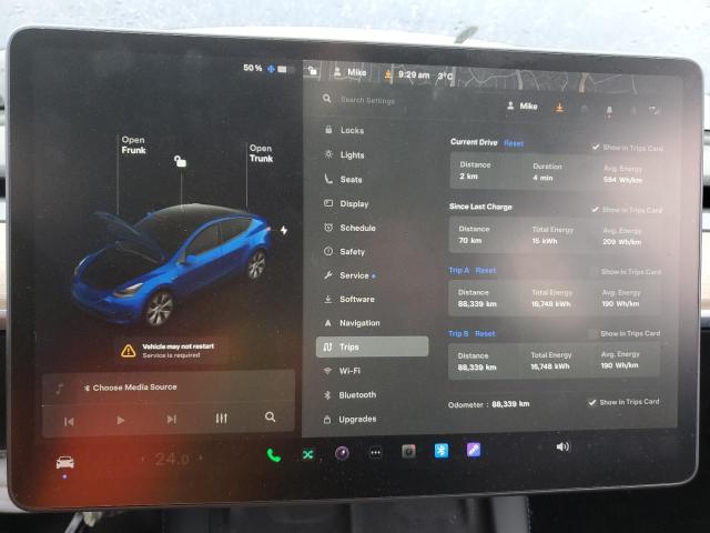 2021 TESLA MODEL Y 