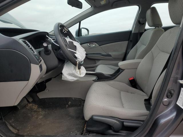 Sedans HONDA CIVIC 2015 Gray