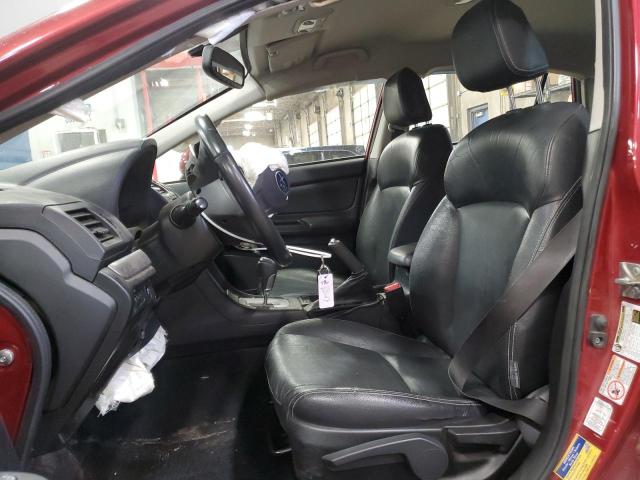  SUBARU IMPREZA 2014 Красный