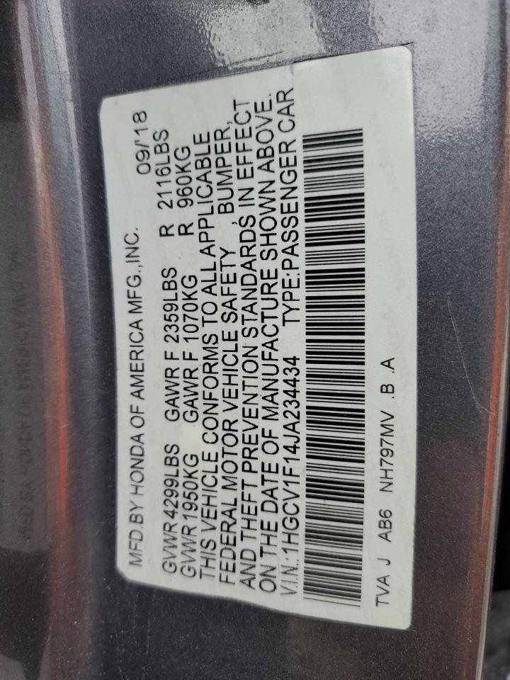 2018 Honda Accord - Image 12
