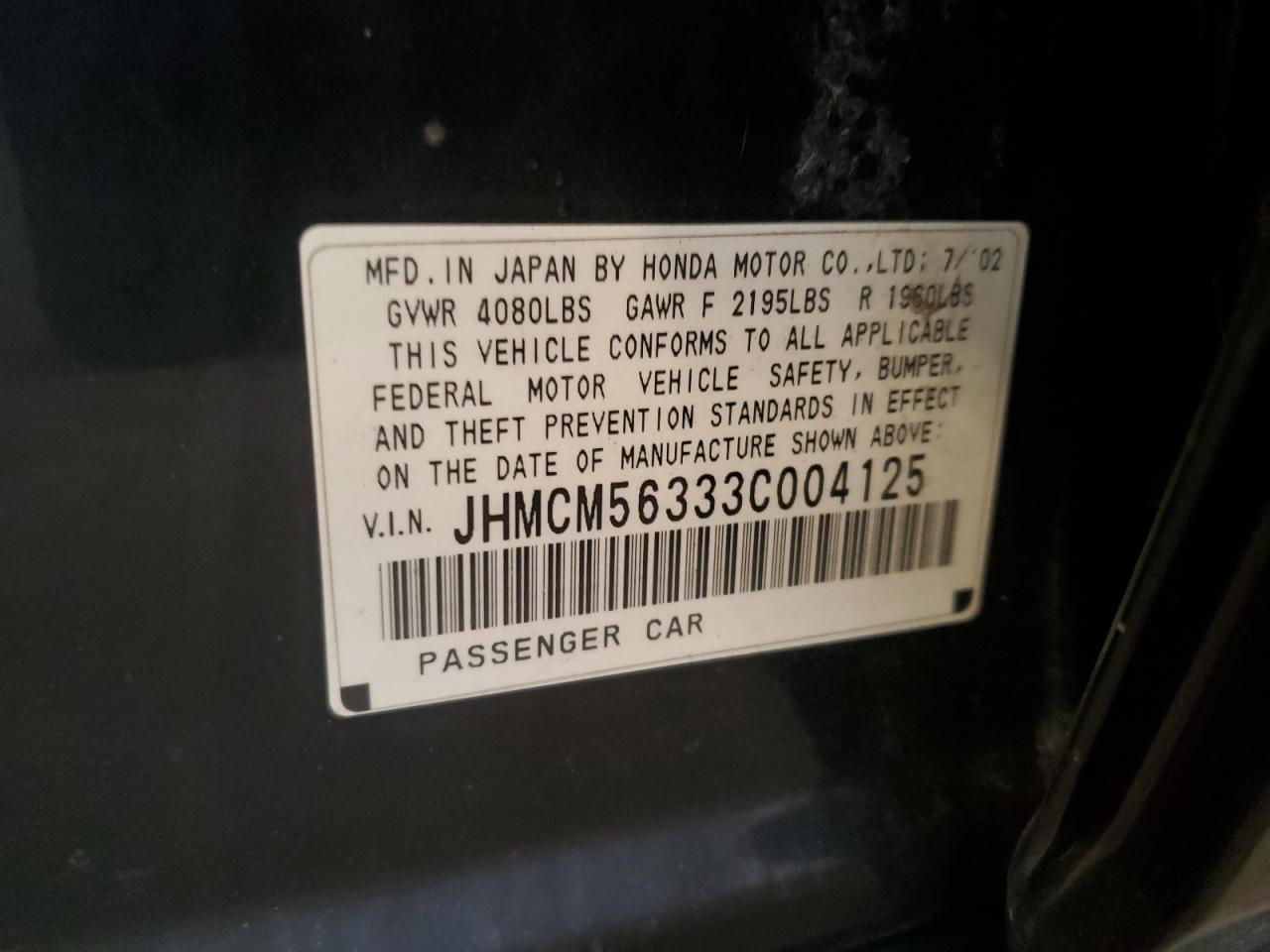 2003 Honda Accord - Image 12