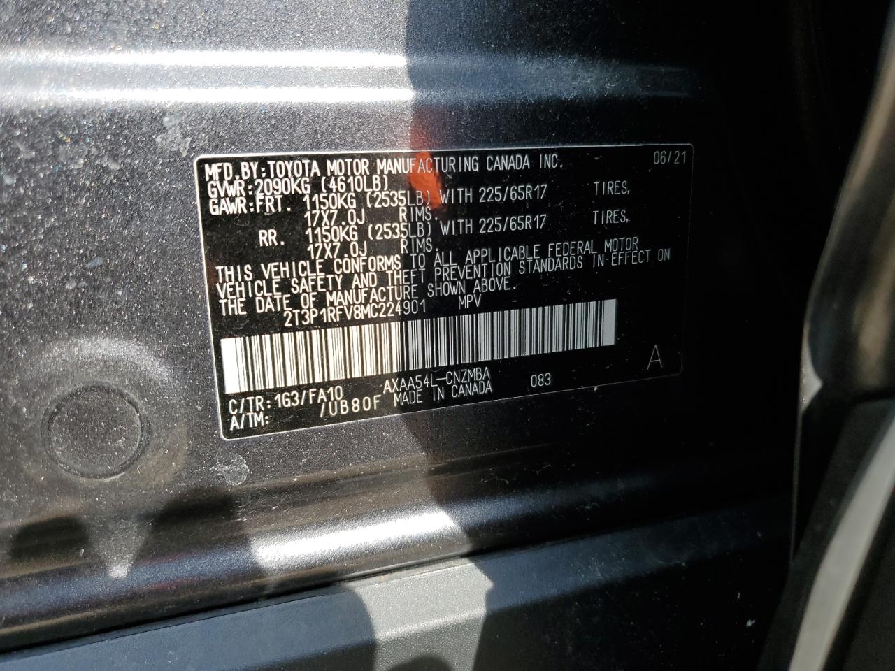 2021 Toyota RAV 4 - Image 15